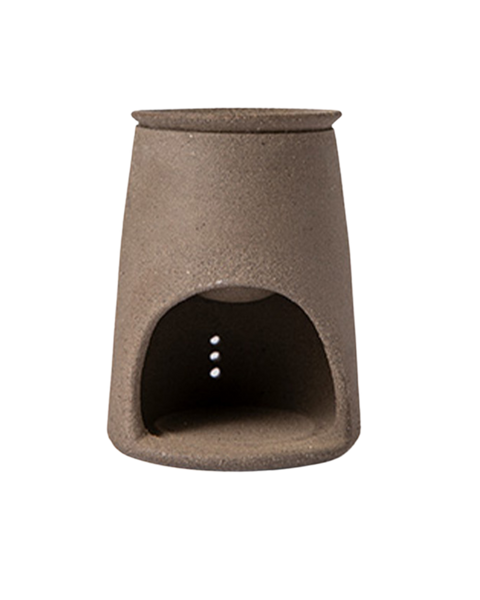 Handcrafted Ceramic Oil Burner – Volcanic