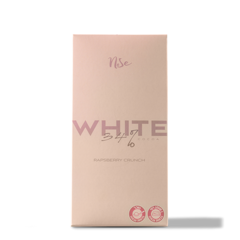 White Chocolate Bar with Raspberry