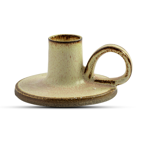 Handmade Ceramic Candle Holder "Marom"
