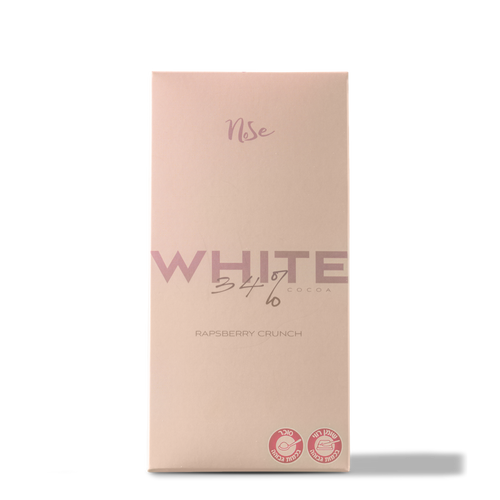 White Chocolate Bar with Raspberry