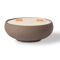 Volcanic Ceramic Candle – Basalt Bowl (Lavender)